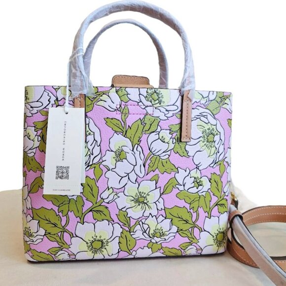 🌸NeW! Tory Burch Blake Printed Small Tote - Picture 3 of 8